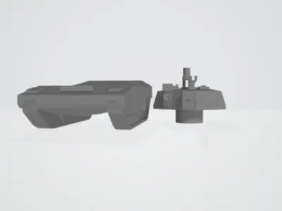 Hades A4M Main Battle Tank 3D print model