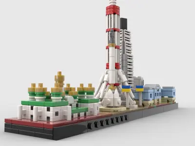 Kyiv Skyline 3D model