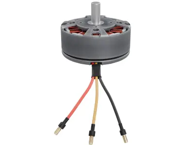 Brushless Motor 3D model