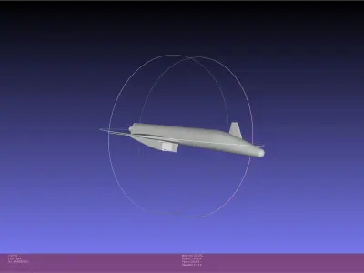 HOTOL Spaceplane Historical Concept 3D print model