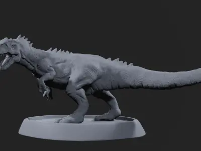 Allosaurus Miniature 3D print model