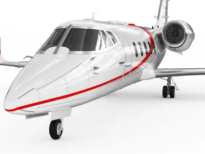 Bombardier Learjet 60 3D model