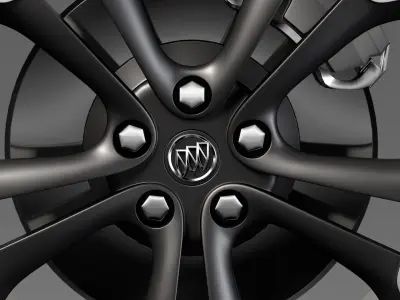 Buick Cascada wheel 2017 3D model