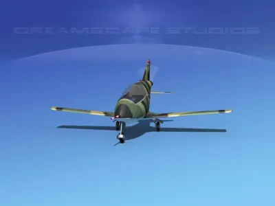 Bede Bd-5 Microplane V08 3D model