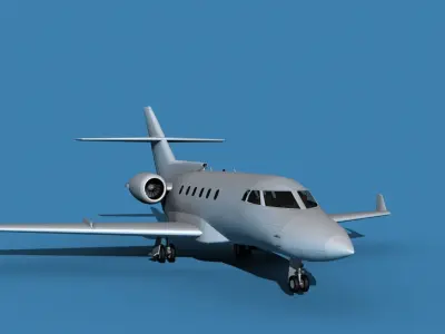 Hawker Siddley 800SR V00 3D model