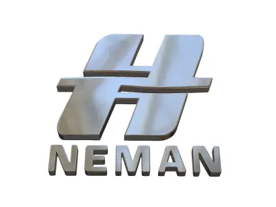 neman logo 3D model