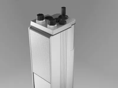 Vintage Sony FET All Weather Tranceiver 3D model