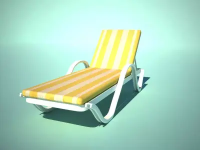 Chaise Longue 3D model purchase