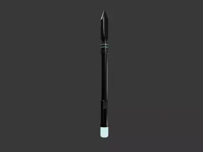 Sci-Fi Black Arrow 3D model