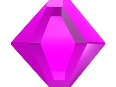 Low-poly Dark Fantasy sword Low-poly 3D model