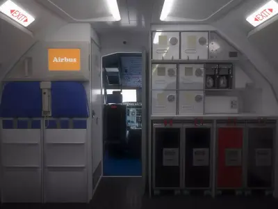 Airbus A 320 3D model