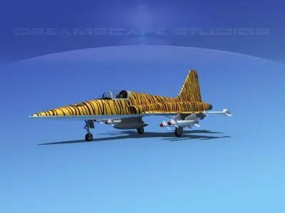 Northrop F-5E Tiger V15 Navy 3D model