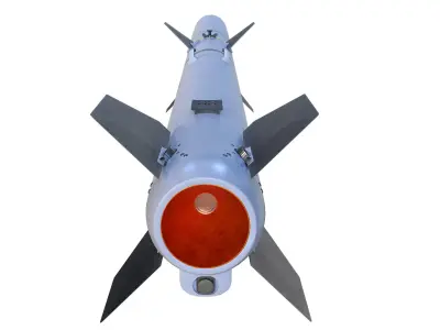 AIM-120C  3D model