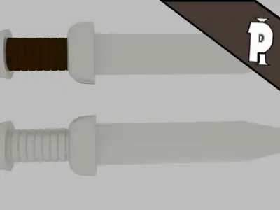 Lego sword Free 3D model