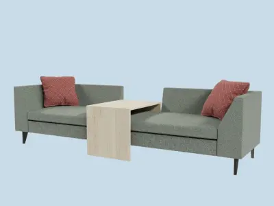 Modern Sofa Free 3D model 3