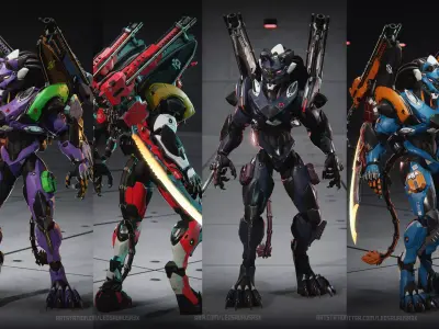 Feral Unit - Lion Low-poly 3D model