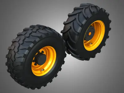Markos Special Wheels and Tires MSWT -3 3D model