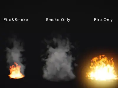 Fire Smoke Pro Generator Free low-poly 3D model
