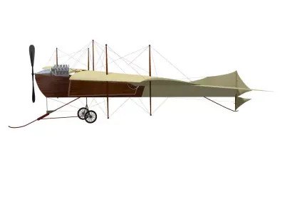 Antoinette IV 3D model