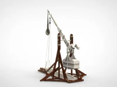 trebuchet 3D model