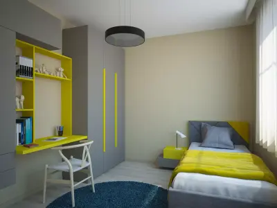 Children Room Free 3D model purchase
