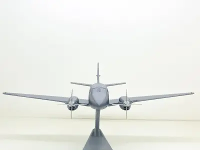 King Air C90 ready to 3D printing 3D print model