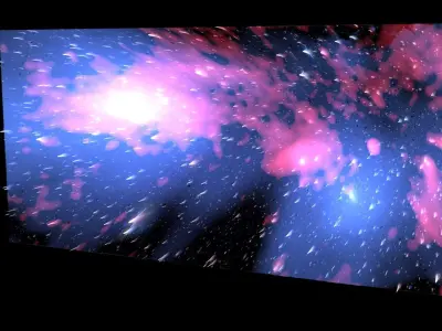 Shapley Supercluster 3D model
