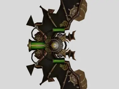 mechanic Wing Low-poly 3D model