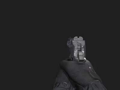 Desert Eagle Game Ready Low-poly 3D model