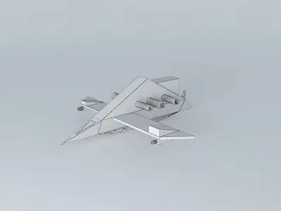 sub-jet ship Free 3D model