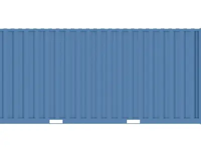 ISO Container 3D model