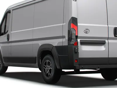 Toyota ProAce Max Electric Van L2H1 2024 3D model