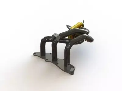 Intake Manifold 1000cc Free 3D model