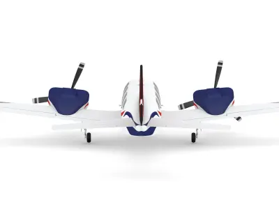 Beechcraft Baron G58 3D model