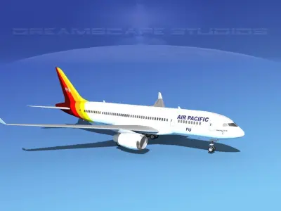 Boeing 787-8 Air Pacific Fiji 3D model