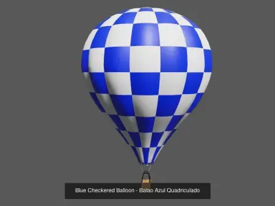Balloon Full Pack - Pacote de Baloes 3D Model Collection
