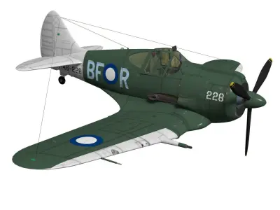 CAC CA-12 Boomerang 3D model