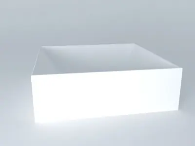 pia apoio bathroom sink Free 3D model