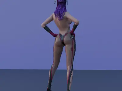 Serena 3D model