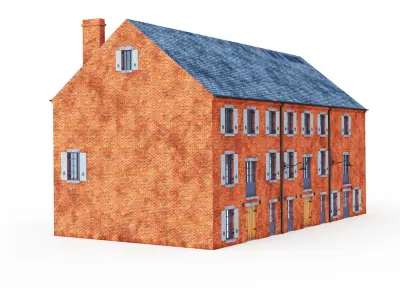 Chart House Boston 3D model