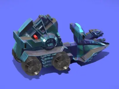 80s MOTU VEHICLE 02 - 3D SCAN 3D print model