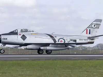 North American F-86 Sabre  3D model