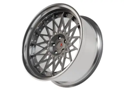 SevenK Xeno wheel disc Low-poly 3D model