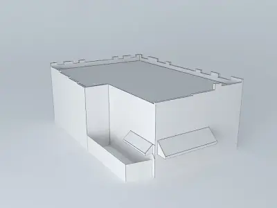 Financial Credit Union building in Louisville Free 3D model