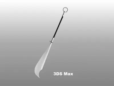 glaive of elsinor 3D model