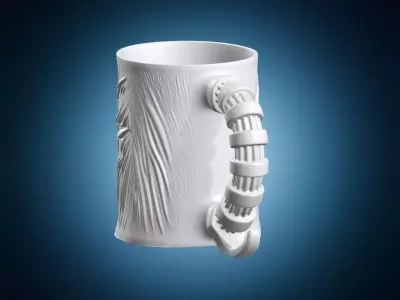 Alien Xenomorph Mug 3D print model