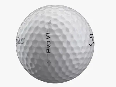 Golf Ball Titleist Pro V1 3D model