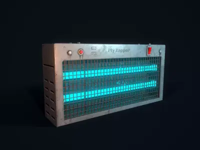 Fly Killer Low-poly 3D model