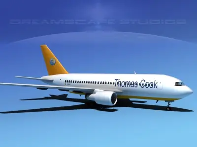 Boeing 767-200ER Thomas Cook 3D model