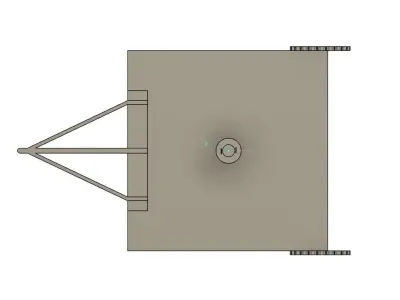 RC Lawn Mower 3D print model